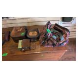 Leather And Canvas Shooting Bags