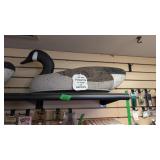 Large cork goose decoy