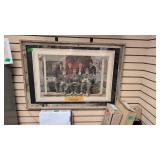 Large framed print last of the lawman bianchi