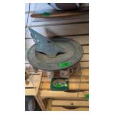 1991 Bronze Brenda Couple Sundial With Mugs