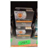 Three boxes NSI 20 gauge shells number seven and