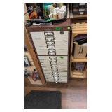 18 drawer cabinet with all types of gun supplies