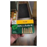 Lellier & Bellot 7x57 ammo one box new