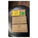 Three boxes 45 ACP ammo different manufacturers