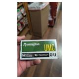 Remington UMC 9mm Luger ammo three boxes new