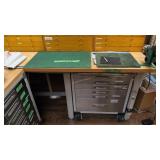 Workbench with rolling tool box benches 72 i