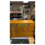 Wooden toolbox 24 like 17 by 11