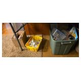 Buttons cookbooks miscellaneous kitchen items