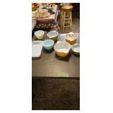 Pyrex bowls as shown