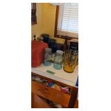 Toaster coffee maker canister set knife set by