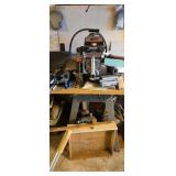 Craftsman 10-in radial arm saw with attachments