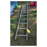 8-Ft aluminum ladder