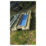 10-Ft Bass Hunter plastic boat fuck damn