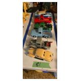 Model trucks and cars
