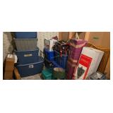 Lot of Christmas decorations