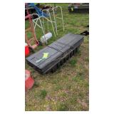 Plastic tool box for pickup