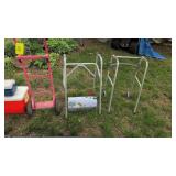 Coolers hand cart walkers mailbox game set