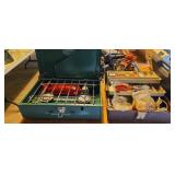 Coleman camping stove tackle box