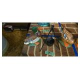 Ceramic ducts with miniature hog killing pot