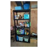 Contents Of Storage Building, Paint Shelving,