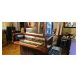 Lowry mx1 organ with stool