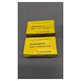 Two boxes of norenco 7.62 x25 caliber ammo one