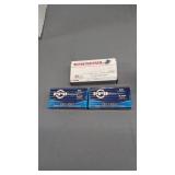 Three full boxes of 45 caliber ammo
