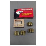 Lot of 45 caliber ammo as shown boxes are full