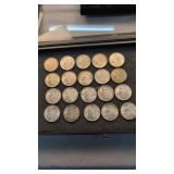 Roll of 2018-89 Morgan silver dollars look to be