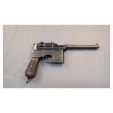Mauser model c96 1916 broom handle pistol 30