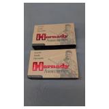 Two full boxes hornaday 405 win ammo full boxes