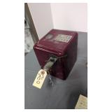 Antique countertop trade stimulator with key