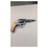 Swiss model 1882 military revolver 7.50 mm