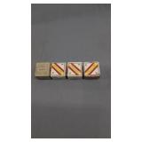 Four boxes vintage 9 mm ammo