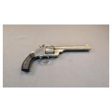 Smith& Wesson new model 3 top brake revolver w