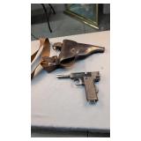 Webley and Scott 38 automatic pistol with l