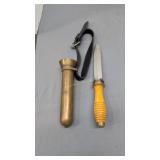 US Navy Mark V diving knife