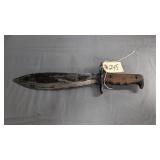 WW1 bolo fighting knife by CT plum St Louis