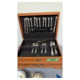 47 piece set of Wallace sterling silver 12