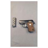 F. I. E. Model the best 25 ACP pistol with extra