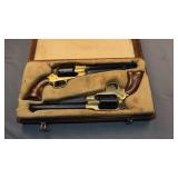 Pair Of Commemorative Black Powder Pistols By A.