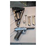 Swedish Husqvarna m40 Luger Lahti L-35 9 mm
