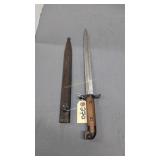 Yugoslavian model m48 bayonet with scabbard
