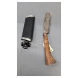 Japanese NATA hatchet with sheath