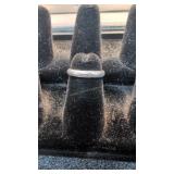 Platinum Wedding Band 4.5 G Size 4 And 3/4
