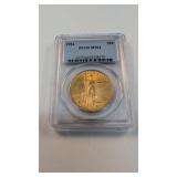 1924 U. S. $20 gold piece PCGS certified ms64