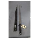Chilean model 1895 Mauser knife bayonet with