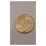 1947 Mexican 50 peso gold coin looks to be