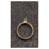 14k gold tested bezel 1 g 3/4-In ID