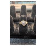 14k gold tested ring 2.7 g size 6.5